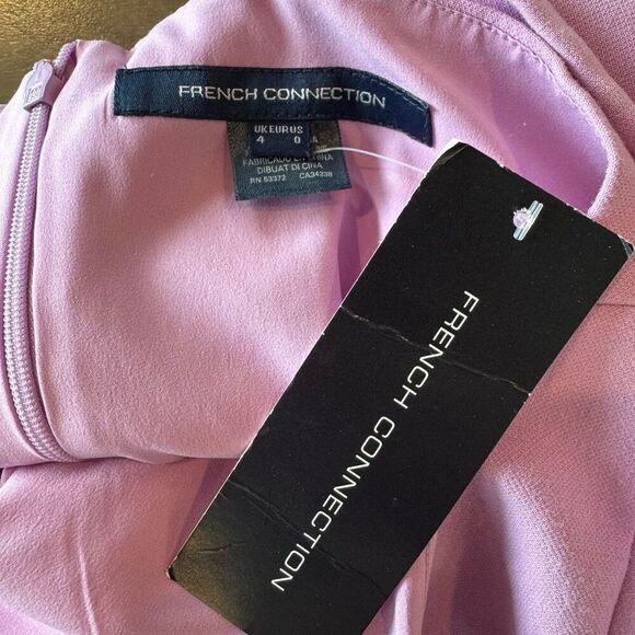NWT French Connection Light Purple Whisper Sheath Dress - Picture 5 of 5